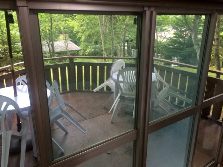 Former Cabin 2 porch