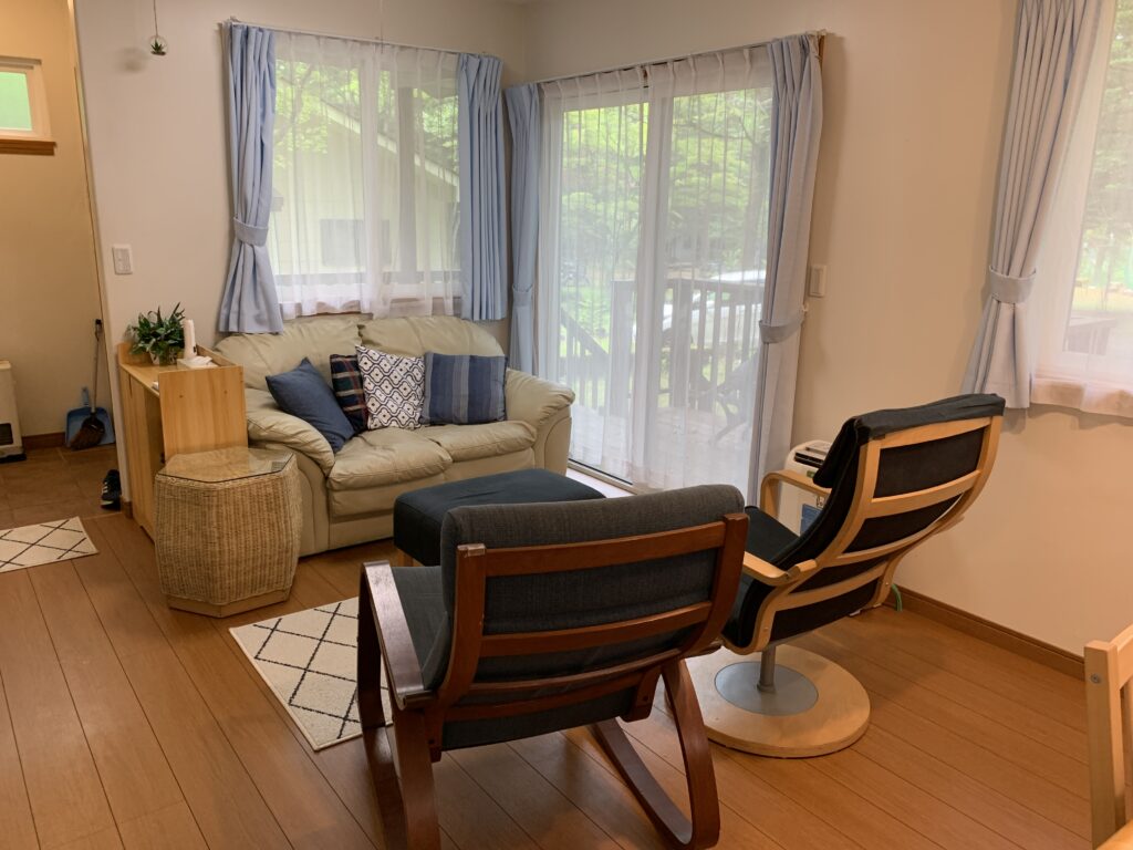 Cottage #14 Living Area